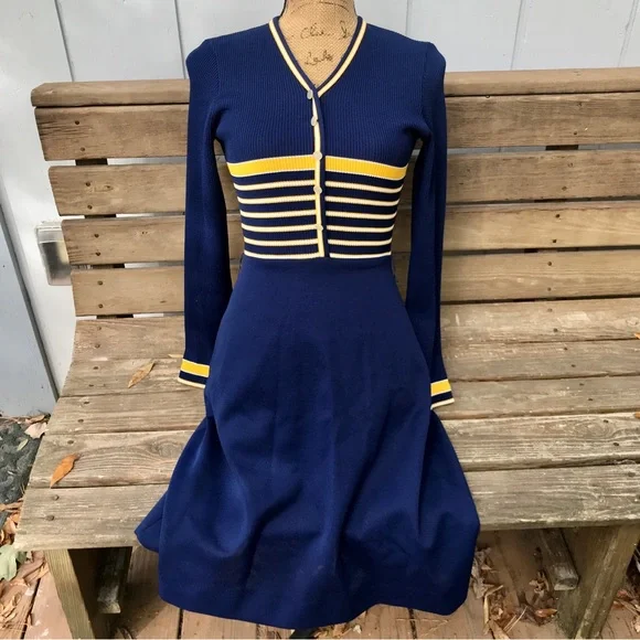 Vintage | Dresses | Vintage 97s Jc Penney Knit Dress | Poshmark